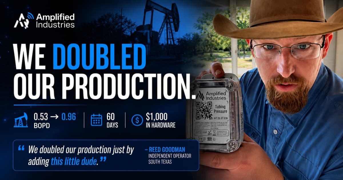 $1,000 and 2 Hours: How One Stripper Well Operator Doubled Production in Days