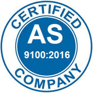 AS 9100:2016 certified